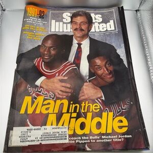 Sports Illustrated Swim Cover with Red and Black Accents